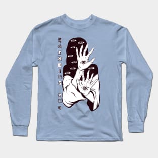 Watching You Vintage Vibes! Long Sleeve T-Shirt